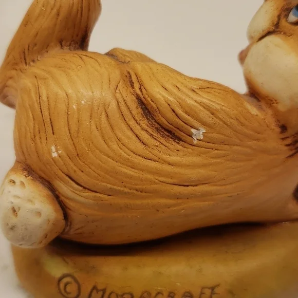 Vintage Moorcraft Striker Rabbit Figurine Hand Painted England - Picture 5 of 9